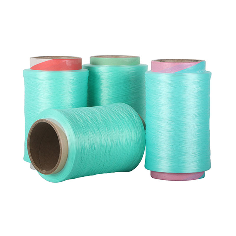 Polyester delvist orienteret garn